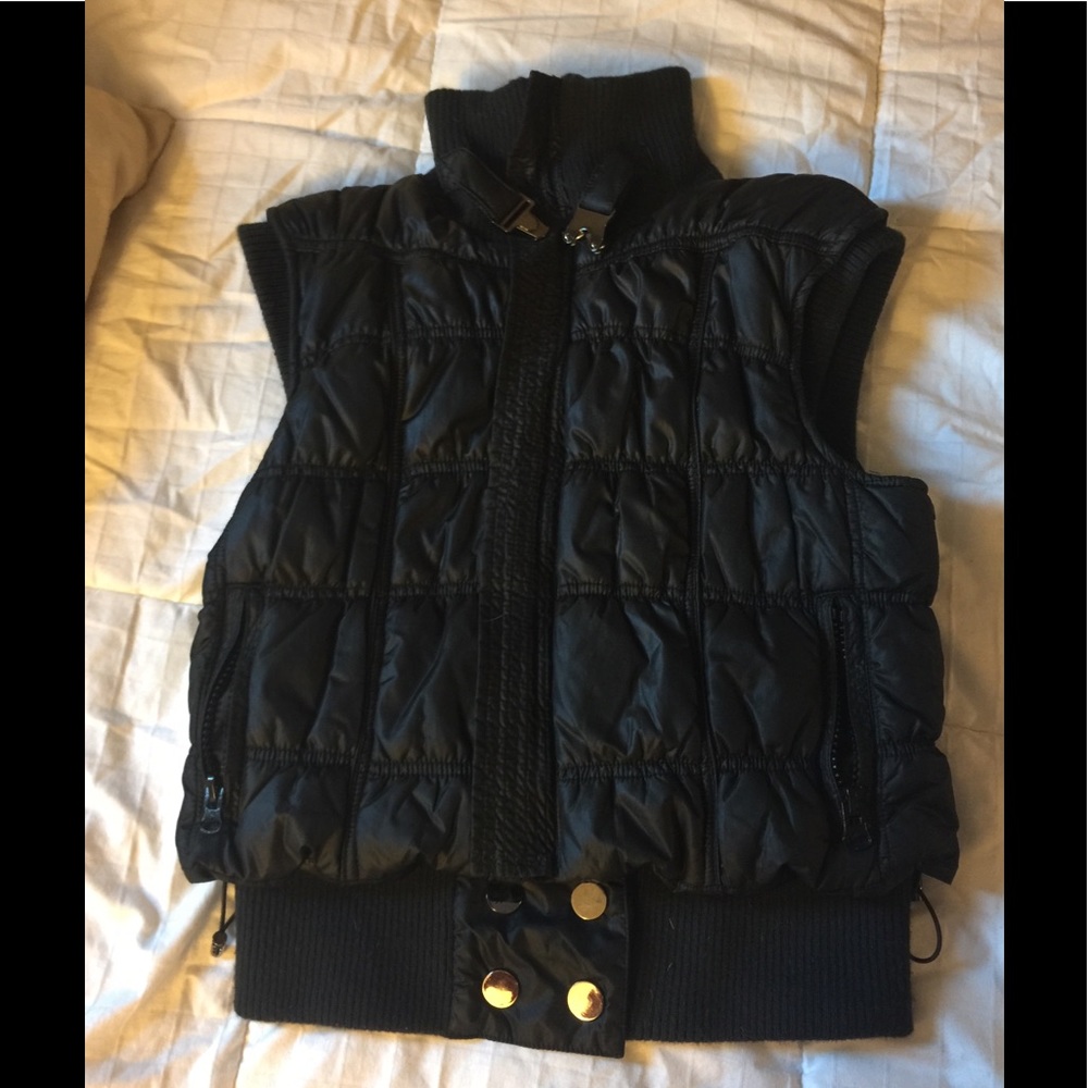 🖤 Mur Mur black Vest with awesome button details